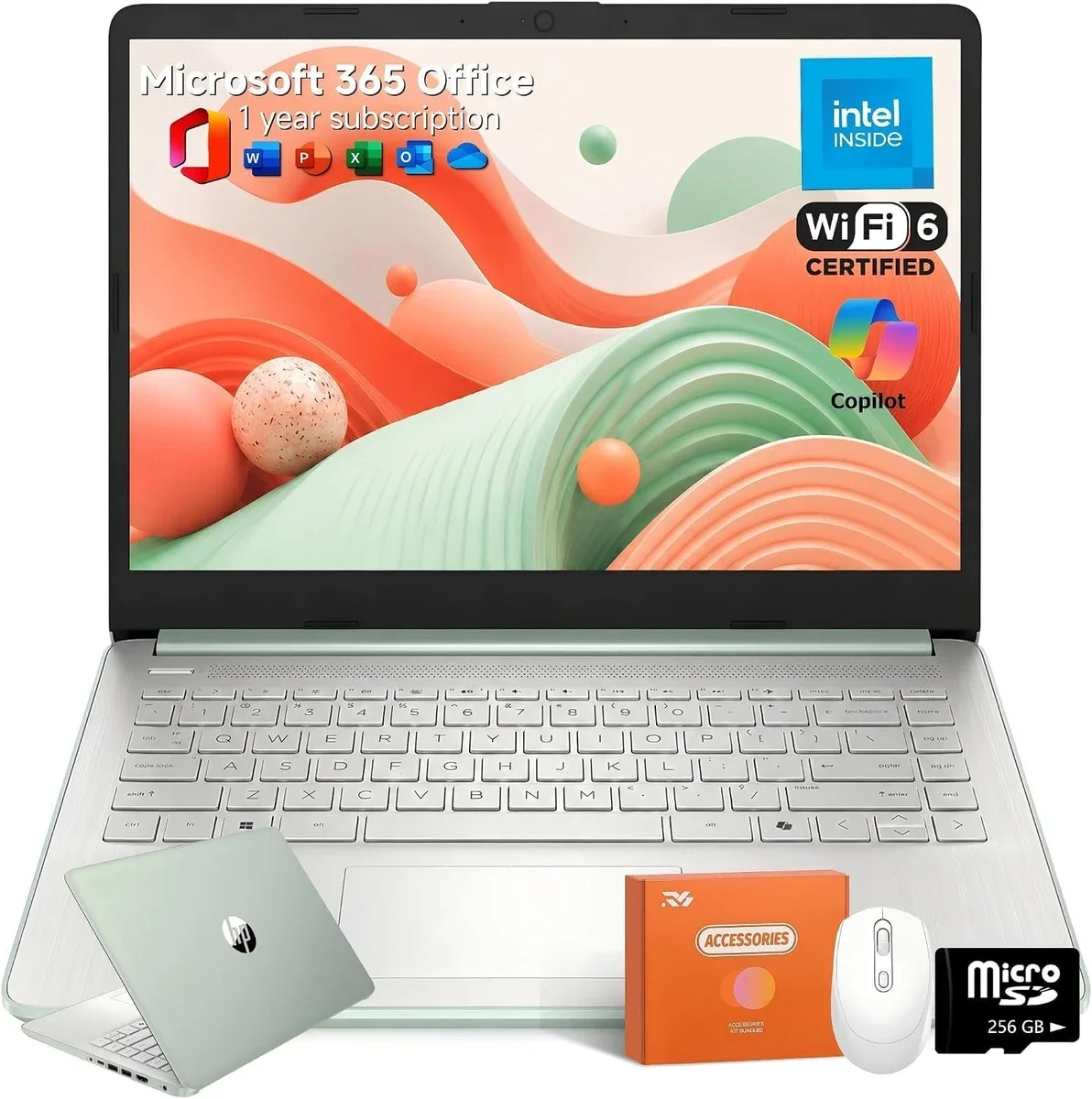 Portátil HP 14-DQ3502LA Intel Celeron N4500 8GB 512GB 14" - Comprar en ZonaTech